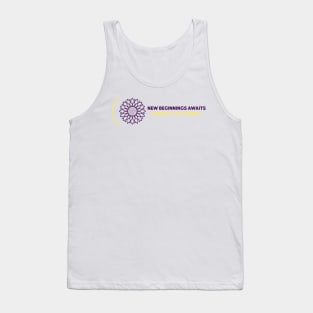 Revive, Renew, Rejoice - New Beginnings Awaits, Embrace The Journey Tank Top